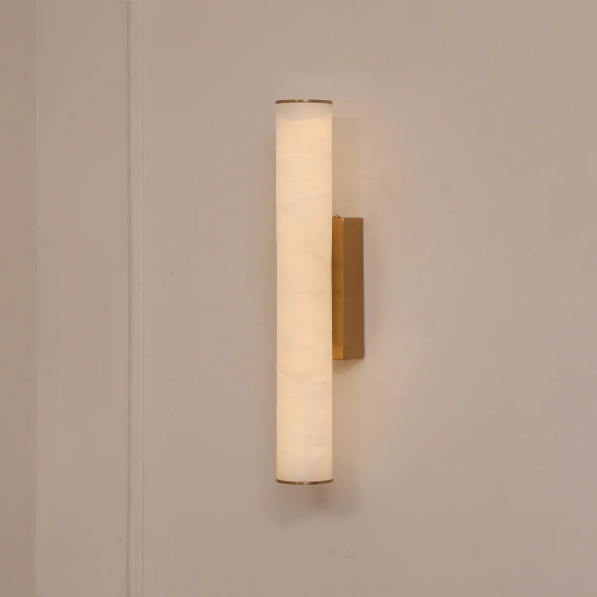 Sleek Marble 400mm LED Wall Light